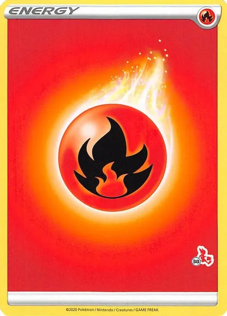 Fire Energy, Pokémon card BA22 ct302817 — Battle Academy 2022 set