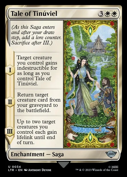 Tale of Tinúviel, Magic card LTR 34 — The Lord of the Rings: Tales of Middle-earth set