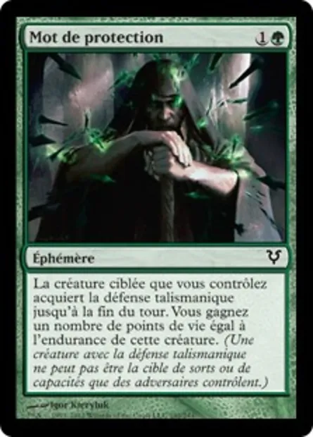 Mot de protection, carte Magic AVR 192 — extension Avacyn ressuscitée
