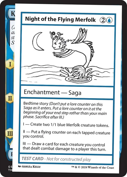 Night of the Flying Merfolk, Magic card MB2 532 — Mystery Booster 2 set