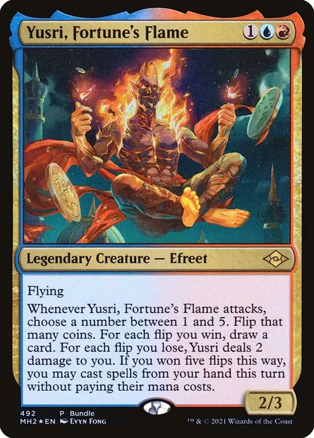 Yusri, Fortune's Flame, Magic card MH2 492 — Modern Horizons 2 set
