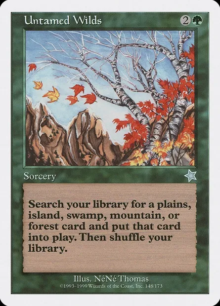Untamed Wilds, Magic card S99 148 — Starter 1999 set