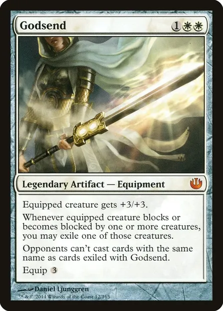 Godsend, Magic card JOU 12 — Journey into Nyx set
