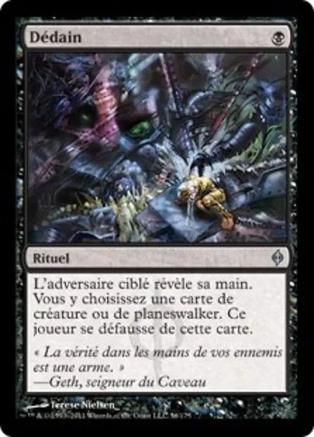 Dédain, carte Magic NPH 56 — extension La Nouvelle Phyrexia