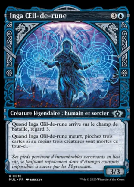 Inga Œil-de-rune, carte Magic MUL 10 — extension Multiverse Legends
