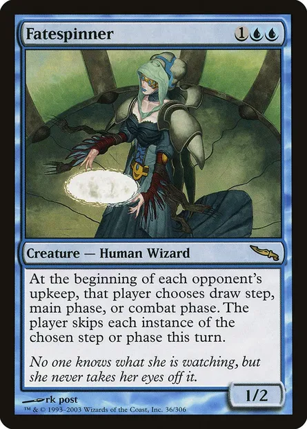 Fileuse de destin, carte Magic MRD 36 — extension Mirrodin