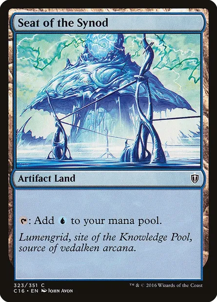 Seat of the Synod, Magic card C16 323 — Commander 2016 set