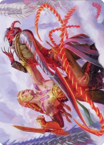 Tyvar's Stand // Tyvar's Stand, carte Magic AONE 43 — extension Phyrexia: All Will Be One Art Series