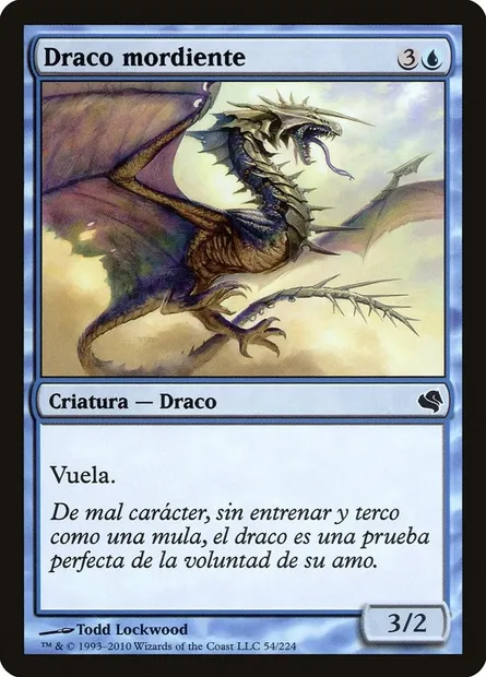 Drakôn happeur, carte Magic PS11 54 — extension Salvat 2011
