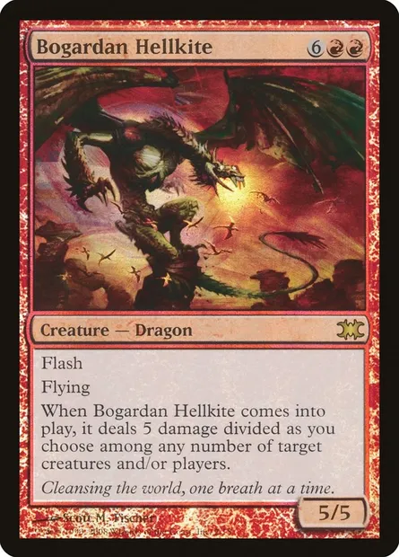 Bogardan Hellkite, Magic card DRB 2 — From the Vault: Dragons set