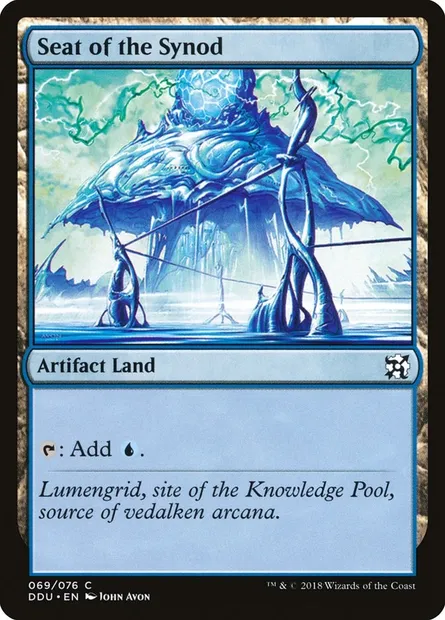 Siège du Synode, carte Magic DDU 69 — extension Duel Decks: Elves vs. Inventors