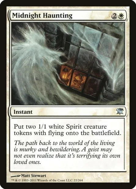 Midnight Haunting, Magic card ISD 22 — Innistrad set
