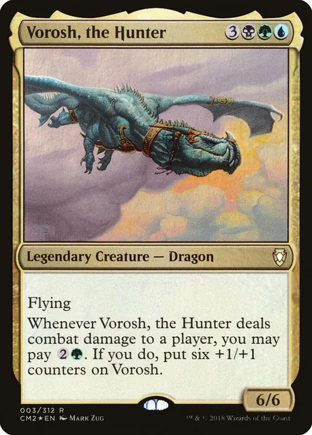 Vorosh, the Hunter, Magic card CM2 3 — Commander Anthology Volume II set