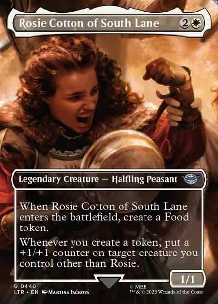 Rosie Cotton of South Lane, Magic card LTR 440 — The Lord of the Rings: Tales of Middle-earth set