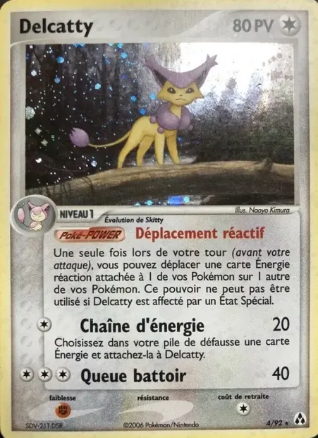 Delcatty, carte Pokémon LM 4 — extension EX Créateurs de légendes