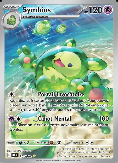 Symbios, carte Pokémon TEF 171 — extension Forces Temporelles