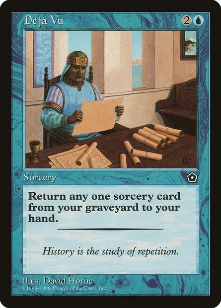 Déjà Vu, Magic card P02 36 — Portal Second Age set