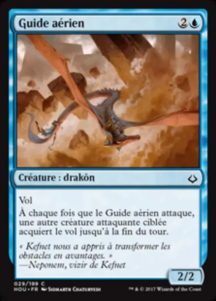 Guide aérien, carte Magic HOU 29 — extension L’âge de la destruction