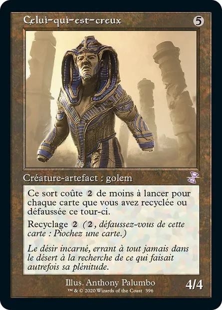 Celui-qui-est-creux, carte Magic TSR 396 — extension Spirale Temporelle Remastered