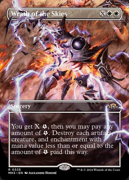 Wrath of the Skies, Magic card MH3 325 — Modern Horizons 3 set