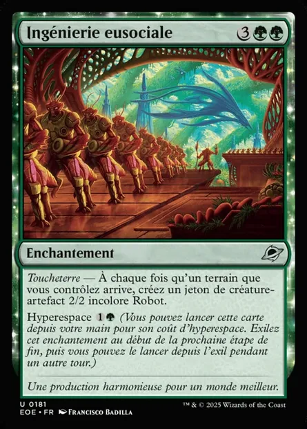 Ingénierie eusociale, carte Magic EOE 181 — extension Edge of Eternities