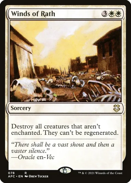 Winds of Rath, Magic card AFC 78 — Forgotten Realms Commander set