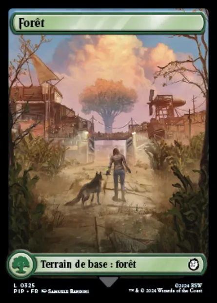 Forêt, carte Magic PIP 325 — extension Fallout