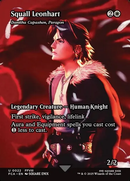 Danitha Capashen, parangon, carte Magic FCA 22 — extension Final Fantasy: Through the Ages