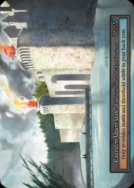Caerleon-Upon-Usk, Sorcery card ATH 193 — Arthurian Legends set