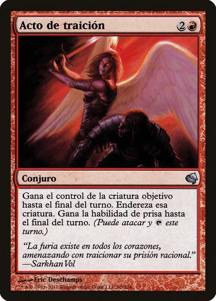 Acte de trahison, carte Magic PS11 90 — extension Salvat 2011