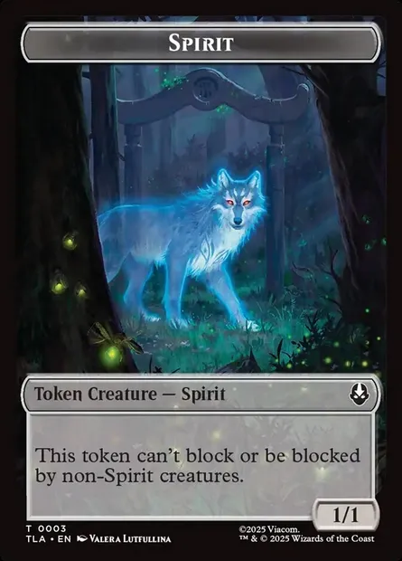 Spirit, Magic card TTLA 3 — Avatar: The Last Airbender Tokens set