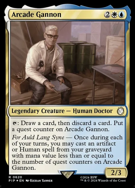Arcade Gannon, carte Magic PIP 620 — extension Fallout