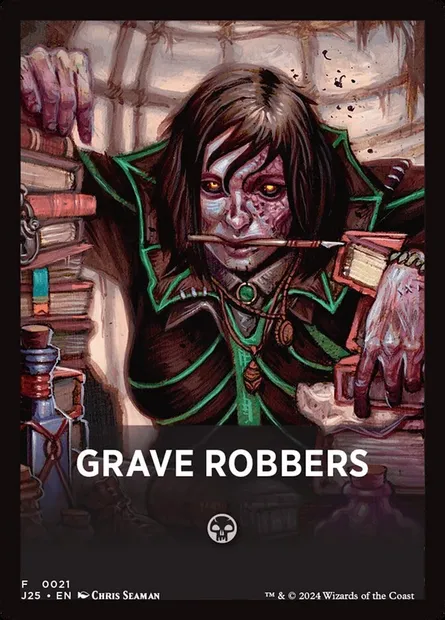 Grave Robbers, Magic card FJ25 21 — Foundations Jumpstart Front Cards set