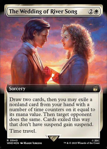 The Wedding of River Song, Magic card WHO 940 — Doctor Who set