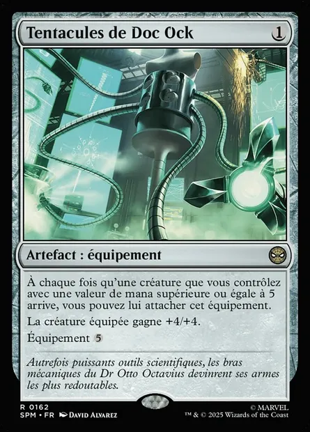 Tentacules de Doc Ock, carte Magic SPM 162 — extension Marvel's Spider-Man
