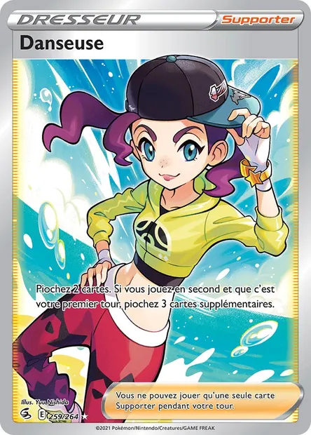 Danseuse, carte Pokémon FST 259 — extension Poing de Fusion