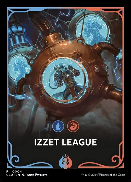 Izzet League, Magic card FCLU 4 — Ravnica: Clue Edition Front Cards set