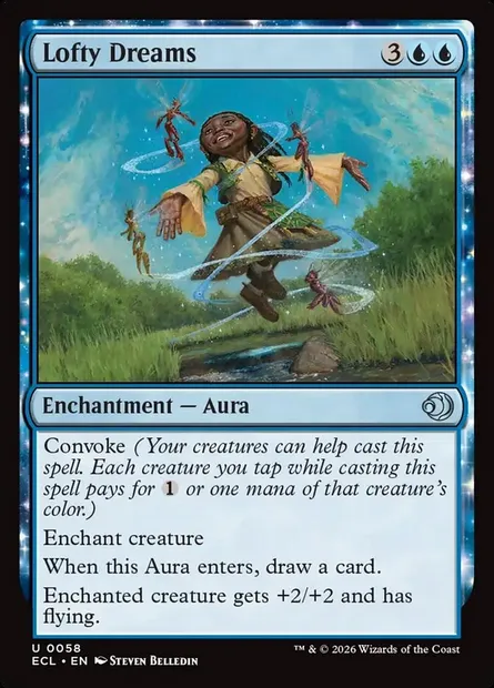 Lofty Dreams, Magic card ECL 58 — Lorwyn Eclipsed set