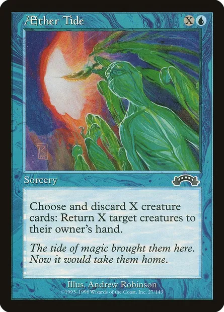 Aether Tide, Magic card EXO 27 — Exodus set