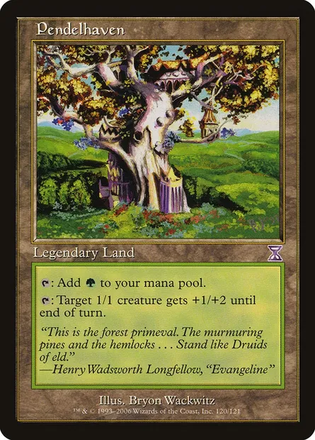 Pendelhaven, Magic card TSB 120 — Time Spiral Timeshifted set