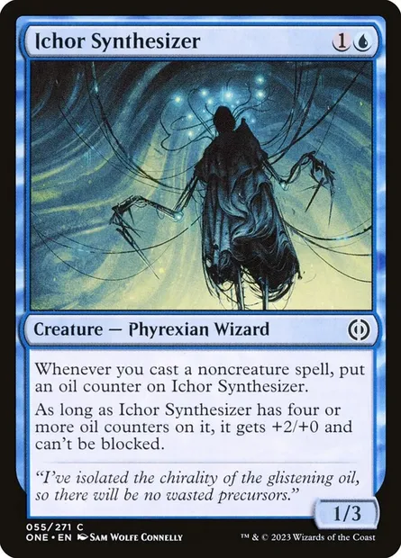 Ichor Synthesizer, Magic card ONE 55 — Phyrexia: All Will Be One set