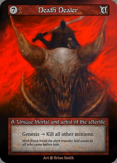 Death Dealer, Sorcery card BET 051 — Beta set