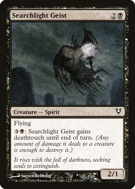 Searchlight Geist, Magic card AVR 119 — Avacyn Restored set