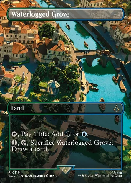 Waterlogged Grove, Magic card ACR 116 — Assassin's Creed set