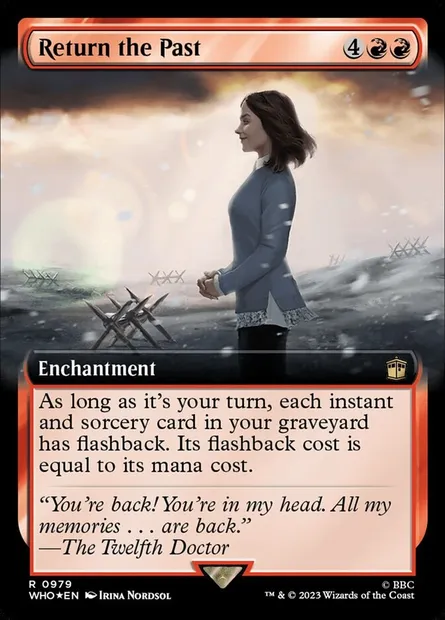 Return the Past, Magic card WHO 979 — Doctor Who set