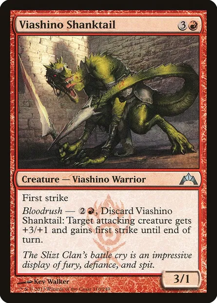 Viashino Shanktail, Magic card GTC 110 — Gatecrash set