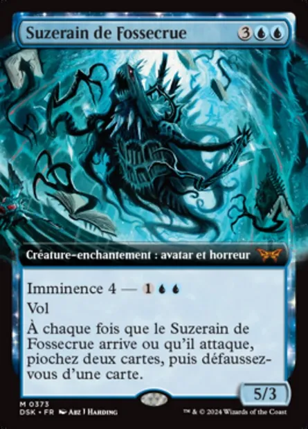 Suzerain de Fossecrue, carte Magic DSK 373 — extension Duskmourn: House of Horror