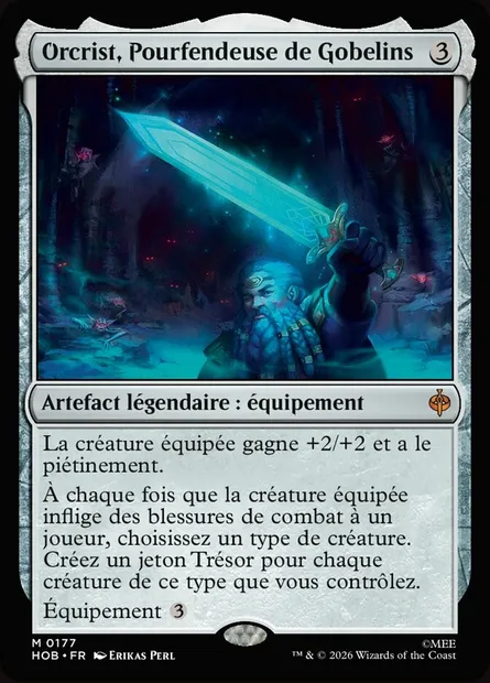 Orcrist, Pourfendeuse de Gobelins, carte Magic HOB 177 — extension The Hobbit