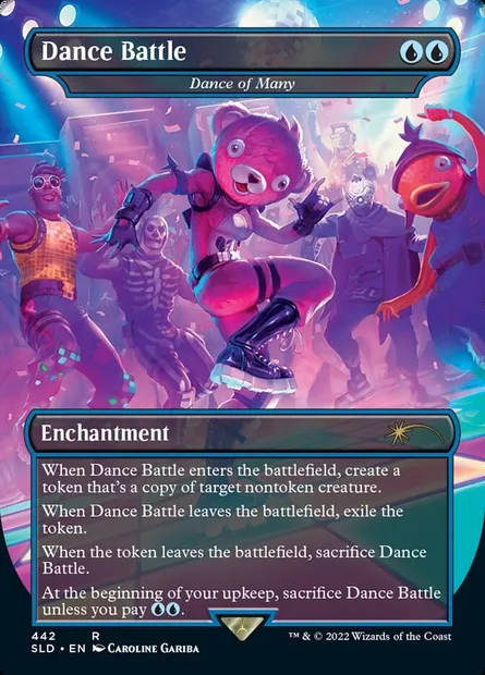 Dance of Many, Magic card SLD 442 — Secret Lair Drop set