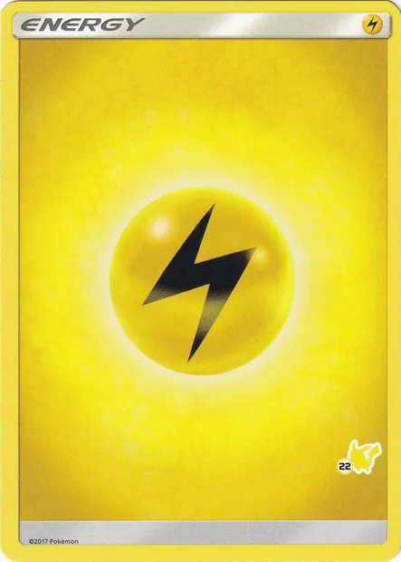 Énergie Électrique, carte Pokémon BA20 22p — extension Battle Academy 2020
